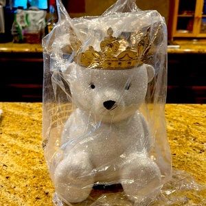 Bath & Body works polar bear candle holder NWT